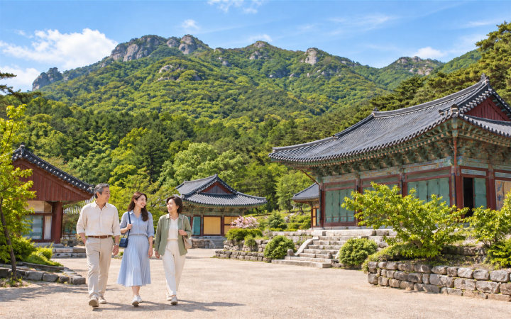 해남 두륜산 대흥사 (AI 연출 이미지)